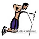 dip workout exercise