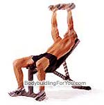 incline dumbbell bench press