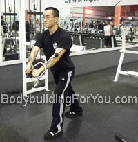 chest cable crossover exercise