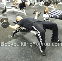 dumbbell flies