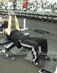 dumbbell pullover