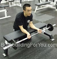 barbell wrist curl