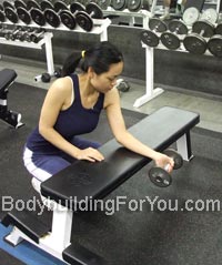 dumbbell wrist curl