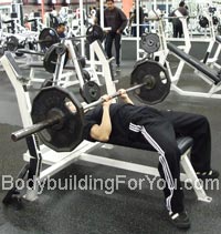 close grip bench press